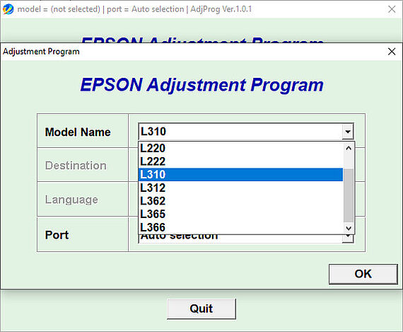 Программа для epson l222 для фото